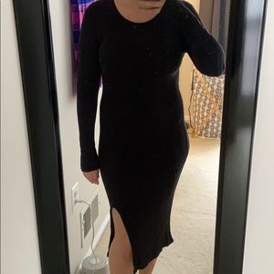Sexy black dress